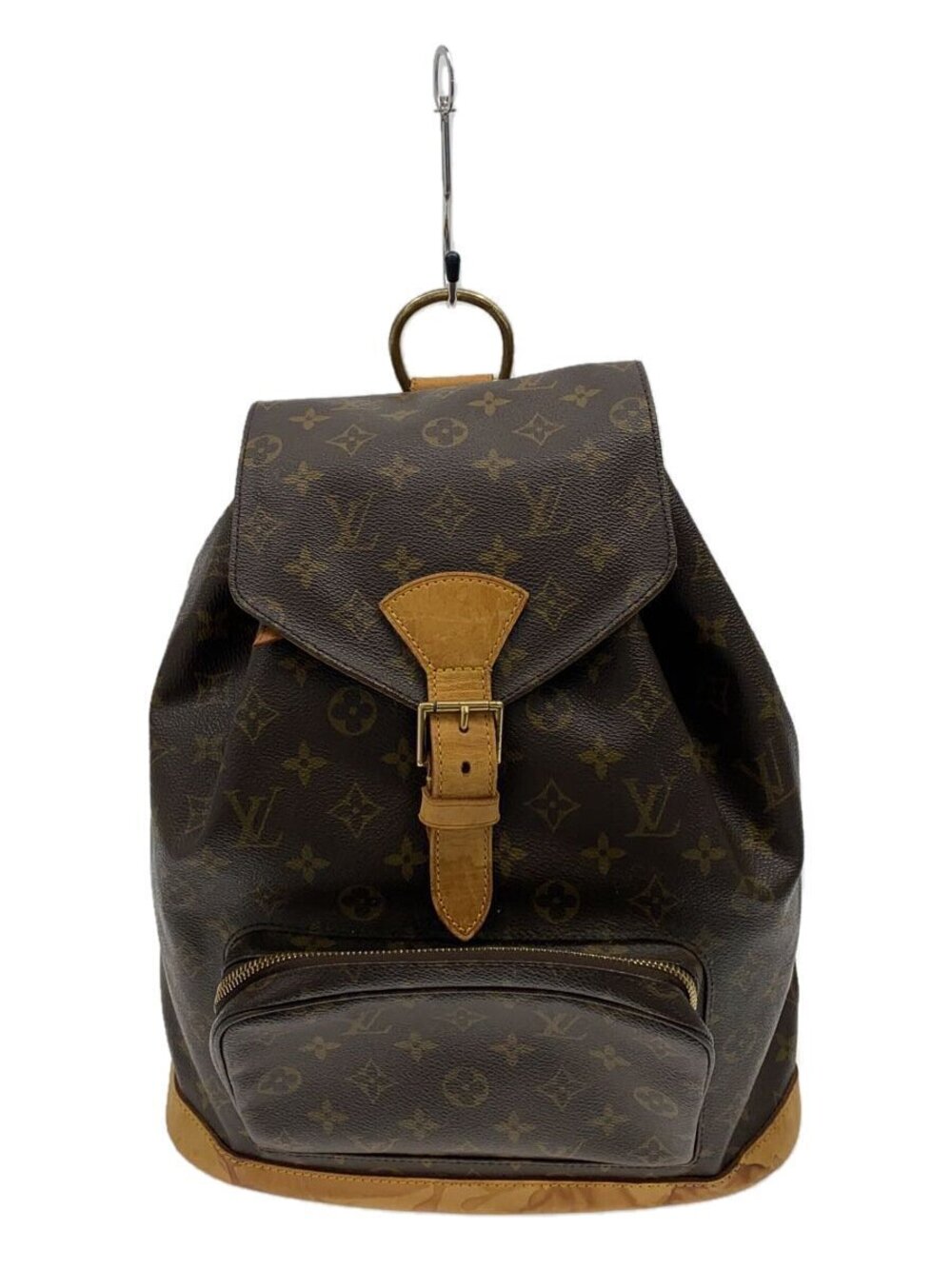 LOUIS VUITTON Montsouris Backpack Monogram Canvas Brown All over